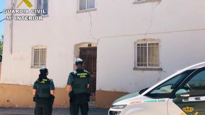 La Guardia Civil pudo rescatar con vida al hombre, del que los vecinos no sabían nada desde hacía días.