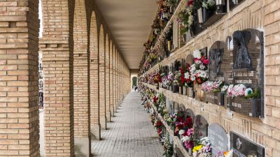 Cementerio de Torrero, en Zaragoza.