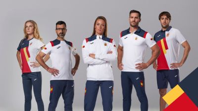Equipación española para los Juegos Olímpicos de Tokio 2020.