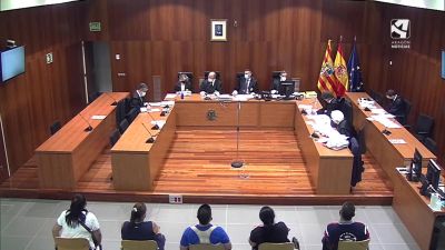 Segunda sesión del juicio por trata de personas.