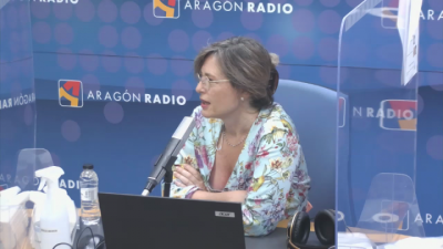 La presidenta de la Confederación Hidrográfica del Ebro, María Dolores Pascual.