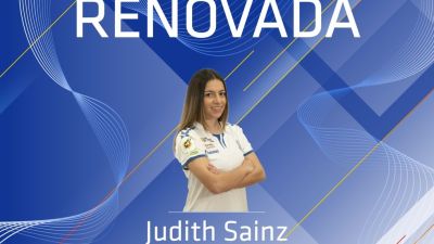 Judith Sainz seguirá defiendo la camiseta del Zaragoza CFF una temporada más.