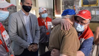 Voluntarios en Casa Amparo (EP).