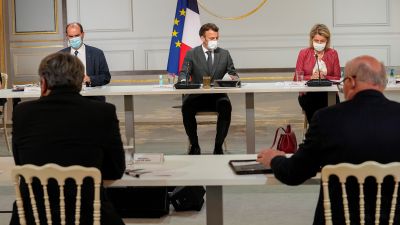 El presidente francés, Emmanuel Macron.