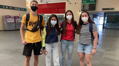 De izquierda a derecha: Raúl Martín, Eva Rico, Mireya Arnedillo y Natalia Sainz.
