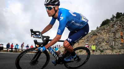 Jorge Arcas, en una etapa de este Tour de Francia.