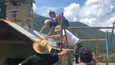 Allué sigue recuperando la vida y su patrimonio.