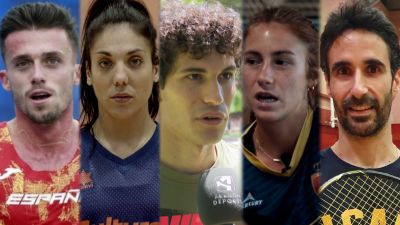 De izquierda a derecha, Carlos Mayo, Cristina Ouviña, Jesús Vallejo, Begoña García y Pablo Abián