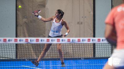 Majo Sánchez Alayeto durante el partido.