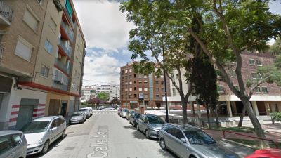 Calle Asturias en el barrio Delicias de Zaragoza (Google Maps).
