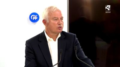 Eloy Suárez en su intervención este lunes.