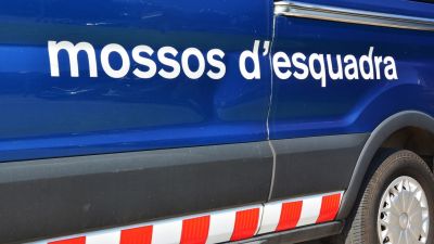 Vehículo de los Mossos d'Esquadra (EP).