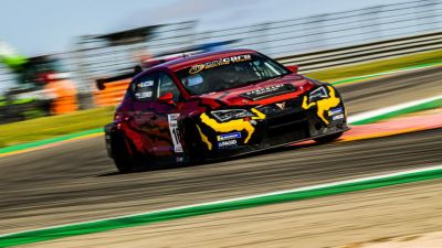 Imagen de la prueba en Motorland Aragón.