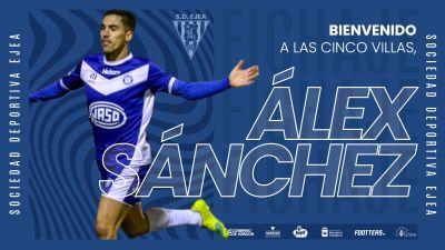 Álex Sánchez, nuevo fichaje de la SD Ejea.