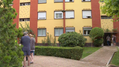 Inmueble del Grupo Salduba donde ha tenido lugar el siniestro.