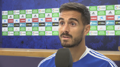 Declaraciones de Javi Ros tras el entrenamiento de este martes.