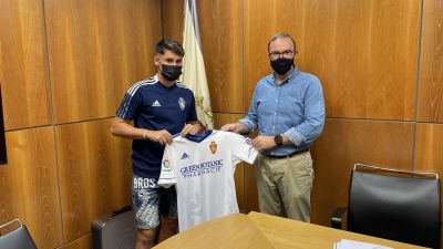 Borja Sainz es el segundo refuerzo del Real Zaragoza
