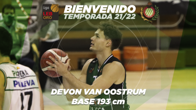Devon Van Oostrum durante un encuentro.