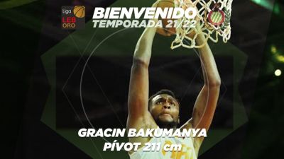 Gracin Bakumanya, nuevo jugador del Levitec Huesca.