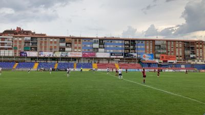 Una imagen del encuentro disputado en la tarde de este miércoles en Pinilla.