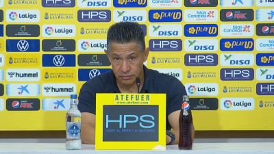 Nacho Ambriz, durante la rueda de prensa.