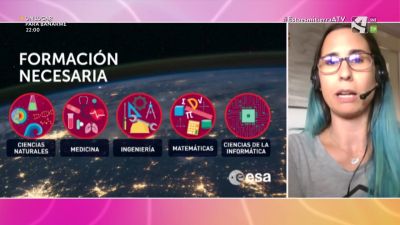 Otra futura astronauta aragonesa