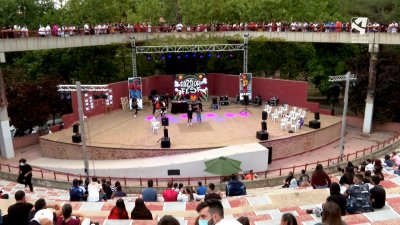 Intervención de este sábado 4 de septiembre en el 'Raptor Fest' de Teruel.