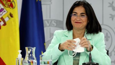 La ministra de Sanidad, Carolina Darias. (EFE).