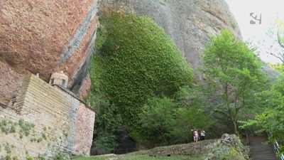 San Juan de la Peña, uno de los atractivos turísticos de la Comunidad.