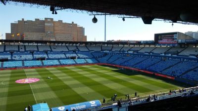 Once del Real Zaragoza esta tarde.