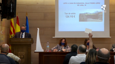 Imagen de la sala de subastas.