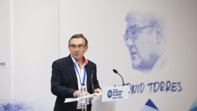 Luis María Beamonte en Tarazona.
