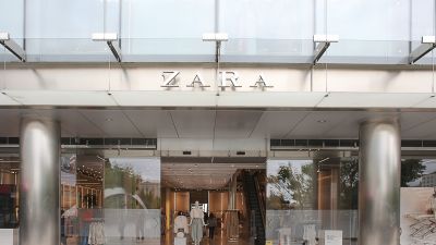 Una de las tiendas de Zara, del grupo Inditex.