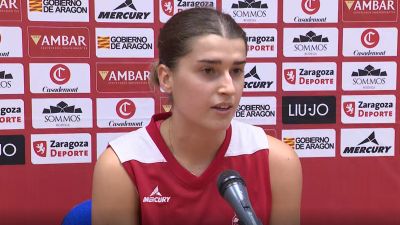 Zoe Hernández en rueda de prensa.