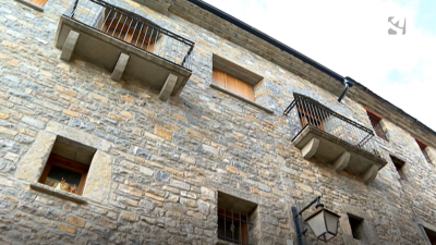 Imagen de una vivienda rural.