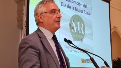 El consejero de Agricultura, Ganadería y Medio Ambiente, Joaquín Olona.