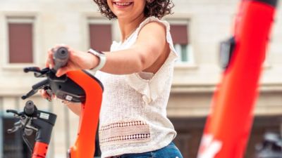 La bicicleta, uno de los vehículos más utilizados en la ciudad.