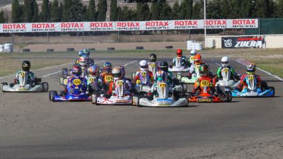 Una imagen del XV Trofeo Karting Zuera.