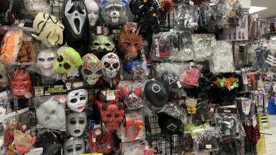 Este Halloween predominan las máscaras.