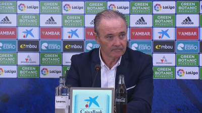 Juan Ignacio Martínez, durante su comparecencia de este domingo.