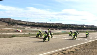 Una imagen de las pruebas que tuvieron lugar este fin de semana en MotorLand Aragón.