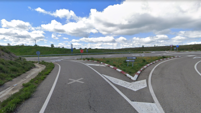 Imagen del cruce que se reformará. (Imagen: Google Street View).