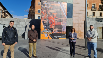Imagen del mural del CV Teruel.