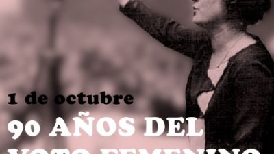 90 años del voto femenino