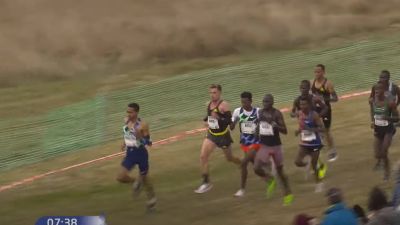 Carlos Mayo, durante un instante del Cross Internacional de Atapuerca.