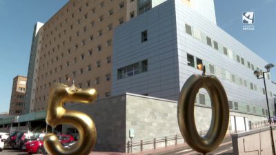 Edificio de Traumatología del Hospital Universitario Miguel Servet de Zaragoza.