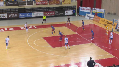 Lance del partido. Foto: Aragón Deporte.
