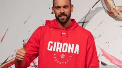 Marc Gasol posa el día que anunció su fichaje por el Basquet Girona.