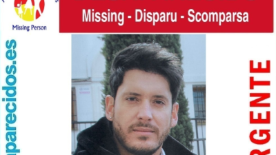 Imagen del joven desaparecido en Formigal (Huesca). Imagen: SOS Desaparecidos.