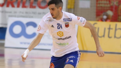 Adri Ortego, durante un partido. Foto: Jorge Vicioso.